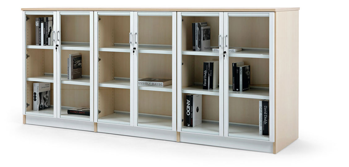 CLASS ตู้หนังสือสำหรับห้องสมุดในสำนักงานที่เปี่ยมด้วยความยืดหยุ่นและฟังก์ชั่นที่หลากหลาย