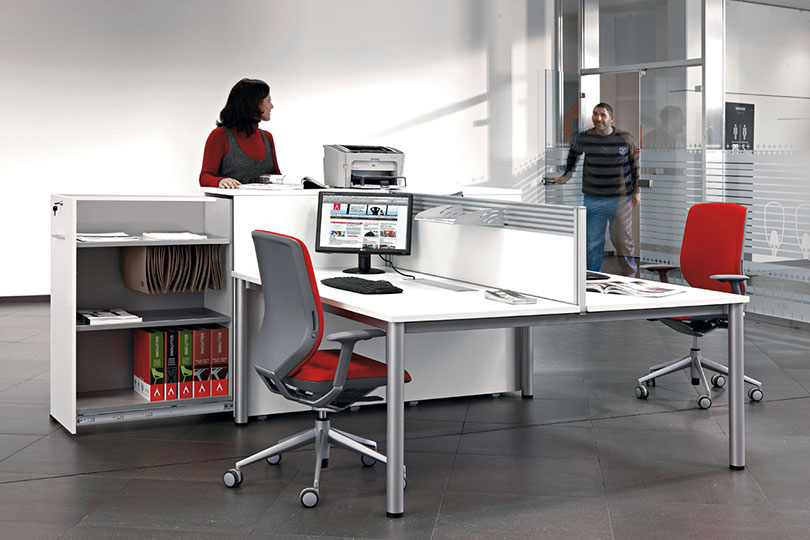 COOL E100 ทางออกสำหรับพื้นที่ทำงานเป็นกลุ่มในสำนักงานที่ต้องการเฟอร์นิเจอร์ที่มีทั้งความทนทานและความสวยงาม