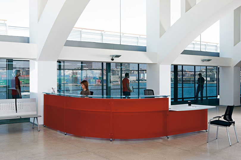 INFORMA โต๊ะประชาสัมพันธ์อเนกประสงค์ที่ปรับเปลี่ยนได้ตามสภาพแวดล้อม