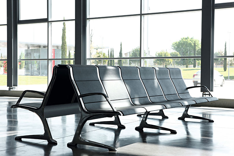 PASSPORT ที่นั่งระบบโมดูลาร์สำหรับสนามบิน เพื่อตอบสนองการใช้งานอันสะดวกสบายในสไตล์โมเดิร์น