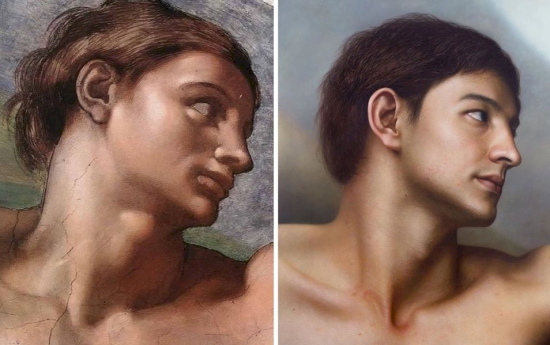 ศิลปินเกาหลีชุบชีวิตผลงานของศิลปินเอกในอดีตให้กลายเป็นภาพวาดไฮเปอร์เรียลลิสติกอันน่าทึ่ง